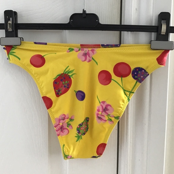le foglie mare swimwear yellow/multicolored bikini set size S (IT 1) - Picture 4 of 6